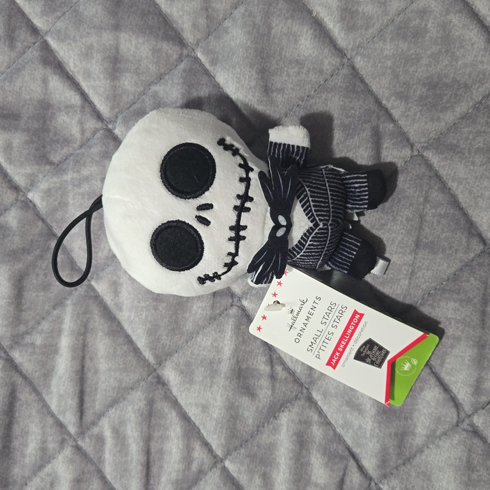 Hallmark ornaments Jack Skellington small stars new with tag